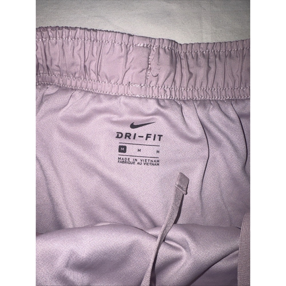 Nike Dri-Fit Running Shorts Women's Tempo Size Medium Amethyst Smoke - Picture 5 of 7